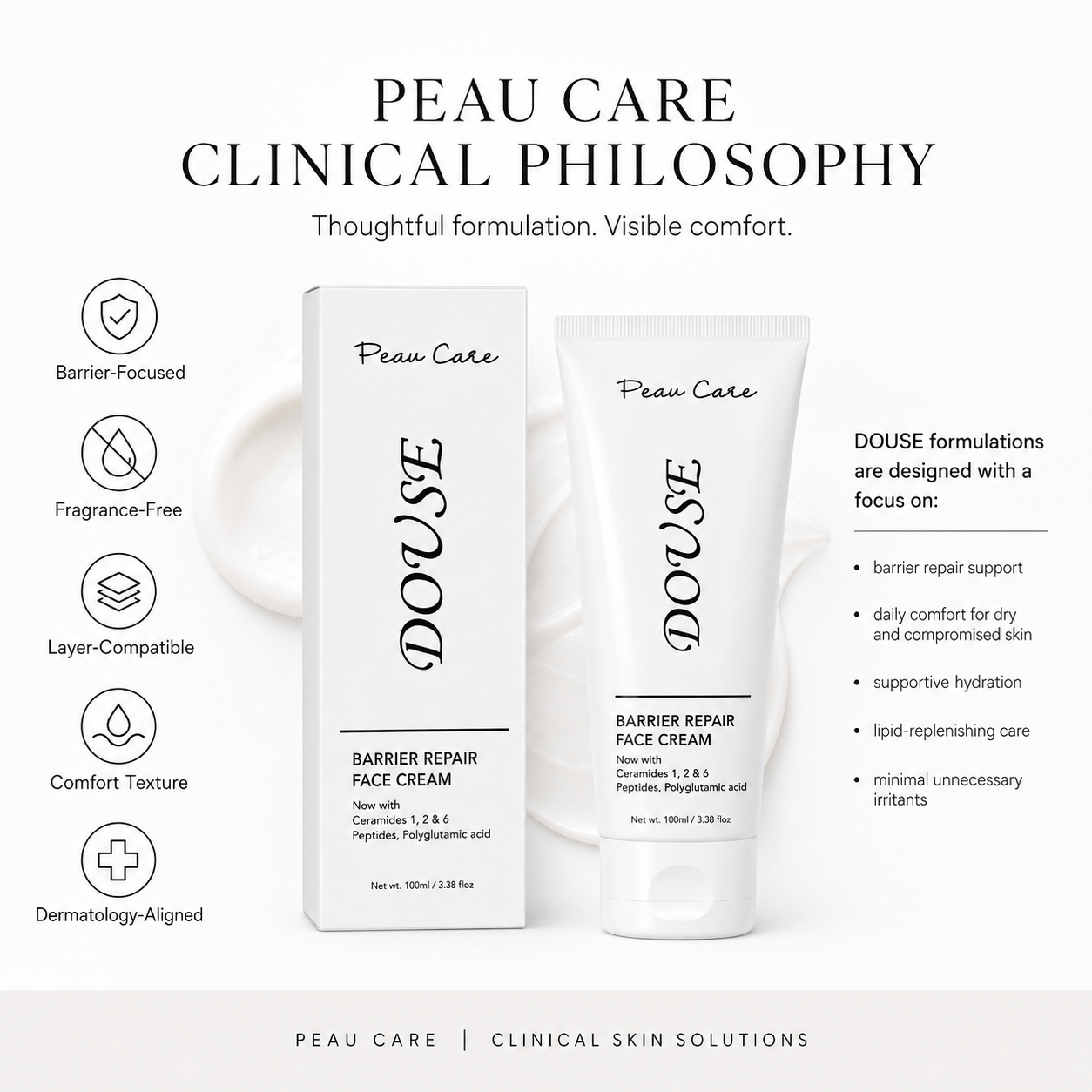 DOUSE BARRIER REPAIR FACE CREAM