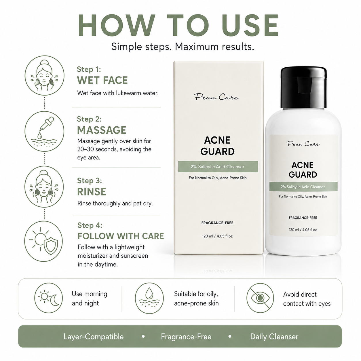ACNE GUARD 2% SALICYLIC ACID CLEANSER
