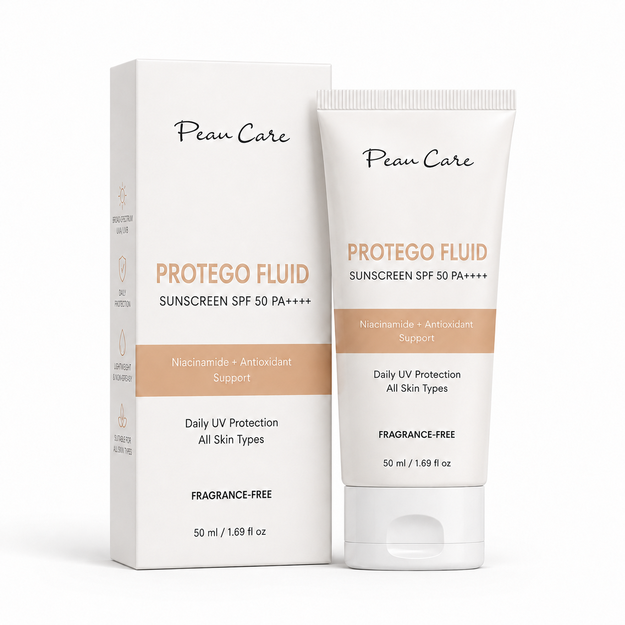 Protego Fluid Sunscreen SPF50 PA++++