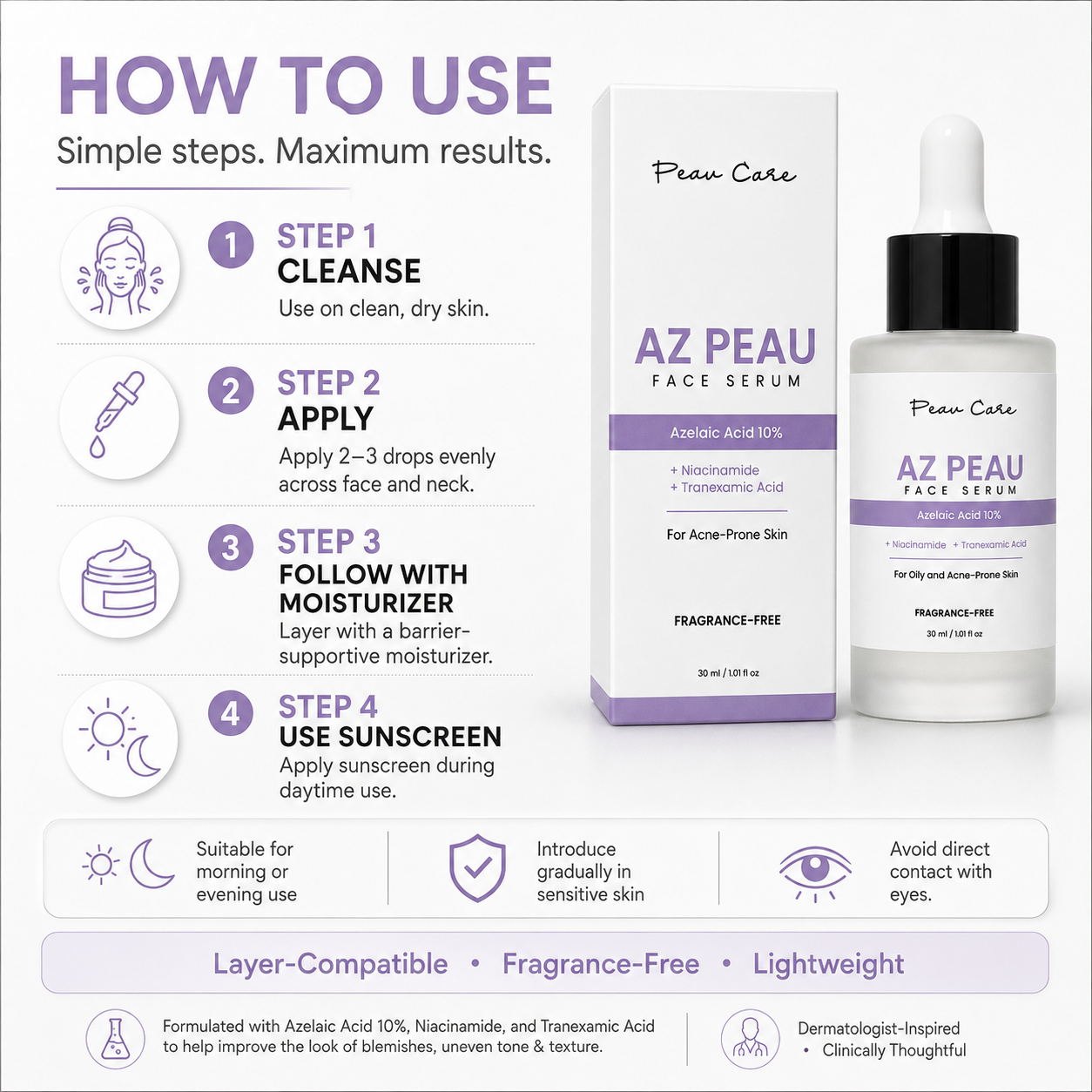 AZ PEAU FACE SERUM