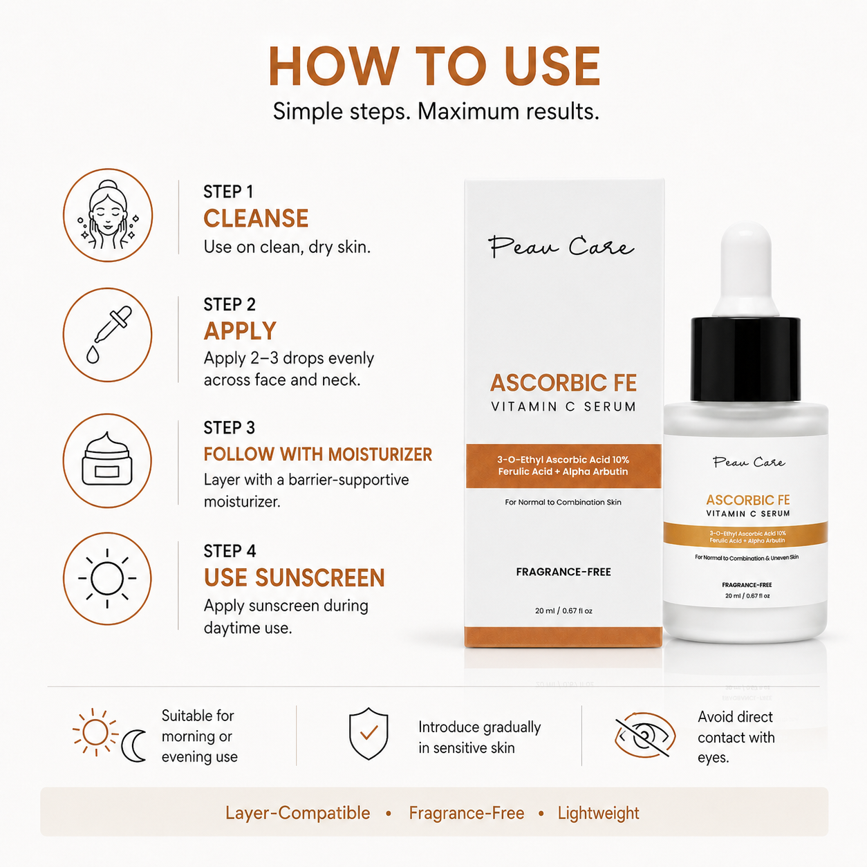 ASCORBIC FE VITAMIN C SERUM